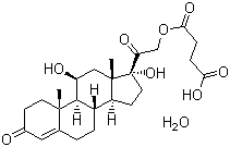 Structure-of-Hydrocortisone-hemisuccinate-hydrate-CAS-83784-20-7