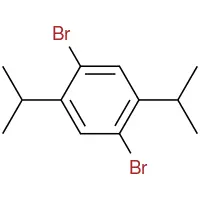 Structure-of-14-dibromo-25-diisopropylbenzene-CAS-40787-47-1