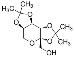 Structure of Diacetonefructose CAS 20880-92-6