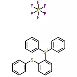 Structure of Diphenyl2 phenylsulfanylphenylsulfonium hexafluorophosphate CAS 75482 18 7 - Light Stabilizer 3853 CAS 167078-06-0