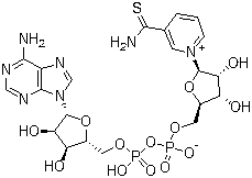 Structure of Thio-NAD CAS 4090-29-3