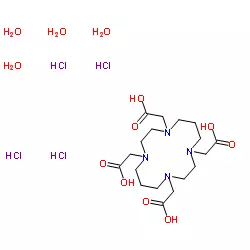 Structure-of-14811-Tetraazacyclotetradecane-14811-tetraacetic-acid-tetrahydrochloride-hydrate-CAS-314041-07-1