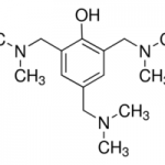 Structure of 2,4,6-Tris(dimethylaminomethyl)phenol CAS 90-72-2