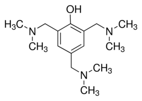 Structure of 246 Trisdimethylaminomethylphenol CAS 90 72 2 - THFA CAS 2399-48-6