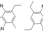 Structure of Diethyltoluenediamine CAS 68479-98-1