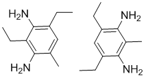 Structure of Diethyltoluenediamine CAS 68479-98-1
