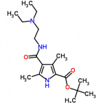 Structure-of-2-Methyl-2-propanyl-4-2-diethylaminoethylcarbamoyl-35-dimethyl-1H-pyrrole-2-carboxylate-CAS-590424-04-7