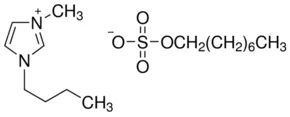 Structure of 1-Butyl-3-methylimidazolium octyl sulfate <span class="caps">CAS</span> 445473-58-5 Structure of 1-Butyl-3-methylimidazolium octyl sulfate CAS 445473-58-5