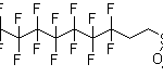 Structure of 1H,1H,2H,2H-Perfluorodecyltrimethoxysilane CAS 83048-65-1