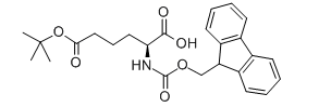 Structure of FMOC-AAD(OTBU)-OH CAS 159751-47-0