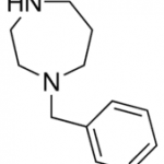 Structure of 1-Benzyl-1,4-diazepane CAS 4410-12-2