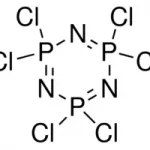 Structure of Hexachlorophosphazene CAS 940-71-6