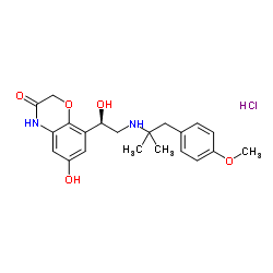 Structure of Olodaterol hydrochloride CAS 869477-96-3