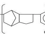 Structure of Poly(dicyclopentadiene-co-p-cresol) CAS 68610-51-5