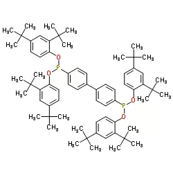 Structure of Tetrakis(2,4-di-tert-butylphenyl)-4,4’-biphenyldiphosphonite CAS 119345-01-6