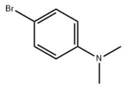 Structure of 4-Bromo-N,N-dimethylaniline CAS 586-77-6
