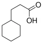 Structure of Cyclohexanepropionic acid CAS 701-97-3