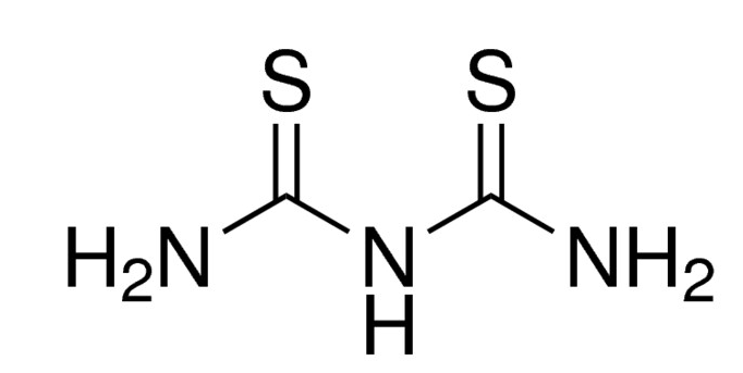 Structure of Dithiobiuret CAS 541-53-7