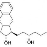 Structure of (1R,2R,3aS,9aS)-2,3,3a,4,9,9a-Hexahydro-1-[(3S)-3-hydroxyoctyl]-1H-benz[f]indene-2,5-diol CAS 101692-02-8