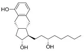 Structure of 1R2R3aS9aS 233a499a Hexahydro 1 3S 3 hydroxyoctyl 1H benzfindene 25 diol CAS 101692 02 8 - Prostaglandin intermediates CAS 946081-35-2