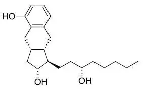 (1R,2R,3aS,9aS)-2,3,3a,4,9,9a-Hexahydro-1-[(3S)-3-hydroxyoctyl]-1H-benz[f]indene-2,5-diol CAS 101692-02-8