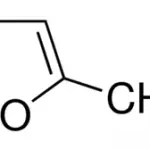 Structure of 2-Methylfuran CAS 534-22-5