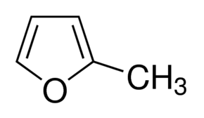 Structure of 2-Methylfuran CAS 534-22-5
