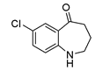 Structure of 7-Chloro-1,2,3,4-Tetrahydrobenzo[b]azepin-5-one CAS 160129-45-3
