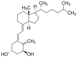 Structure of Alfacalcidol CAS 41294-56-8