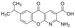 Structure of Amlexanox CAS 68302-57-8
