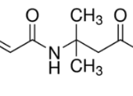Structure of DAAM(Diacetone Acrylamide) CAS 2873-97-4