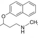 Structure of Duloxetine hydrochloride CAS 136434-34-9