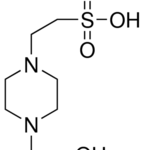 Structure of HEPES CAS 7365-45-9