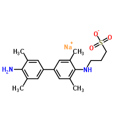 Structure of N 3 Sulfopropyl 3355 tetramethylbenzidine sodium salt CAS 102062 36 2 - N-(3-Sulfopropyl)-3,3',5,5'-tetramethylbenzidine sodium salt(TMB-PS) CAS 102062-36-2