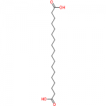 Structure of Octadecanedioic acid CAS 871-70-5