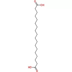 Structure of Octadecanedioic acid CAS 871-70-5