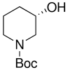 Structure of (S)-1-Boc-3-hydroxypiperidine CAS 143900-44-1