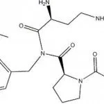 Structure of (2S)-beta-Alanyl-L-prolyl-2,4-diamino-N-(phenylmethyl)butanamide acetate CAS 823202-99-9