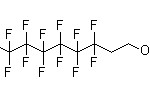 Structure of 2-(Perfluorooctyl)ethyl methacrylate CAS 1996-88-9