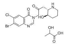 Structure of Halofuginon Lactate CAS 82186 71 8 - Maropitant citrate hydrate CAS 359875-09-5