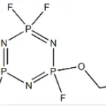 Structure of 2-Ethoxy-2,4,4,6,6-pentafluoro-1,3,5,2,4,6-triazatriphosphorine CAS 33027-66-6