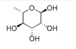 Structure of L rhamnopyranose CAS 3615 41 6 - L-(+)-Rhamnose CAS 3615-41-6