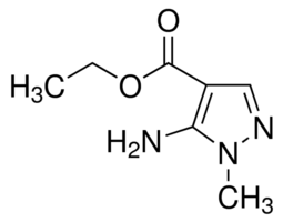Structure of Ethyl 1-methyl-5-aminopyrazole-4-carboxylate CAS 31037-02-2