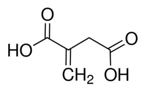Structure of Itaconic acid CAS 97-65-4 Itaconic acid CAS 97-65-4