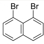 Structure of 1,8-dibromonaphthalene CAS 17135-74-9