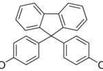 Structure of Bisphenoxyethanolfluorene (BPEF) CAS 117344-32-8