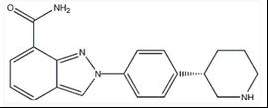 Structure of Niraparib CAS 1038915-60-4