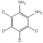 Structure of 1,2-Phenylenediamine-d4 CAS 291765-93-0