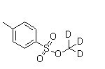 Structure of METHYL-D3 P-TOLUENESULFONATE CAS 7575-93-1