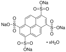 Structure of 1,3,6,8-Pyrenetetrasulfonic acid tetrasodium salt hydrate CAS 59572-10-0 1,3,6,8-Pyrenetetrasulfonic acid tetrasodium salt hydrate CAS 59572-10-0